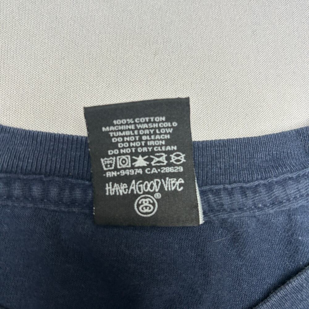 Stussy Big S Tee Men's Large Short Sleeve Skater Streetwear - Picture 5 of 8